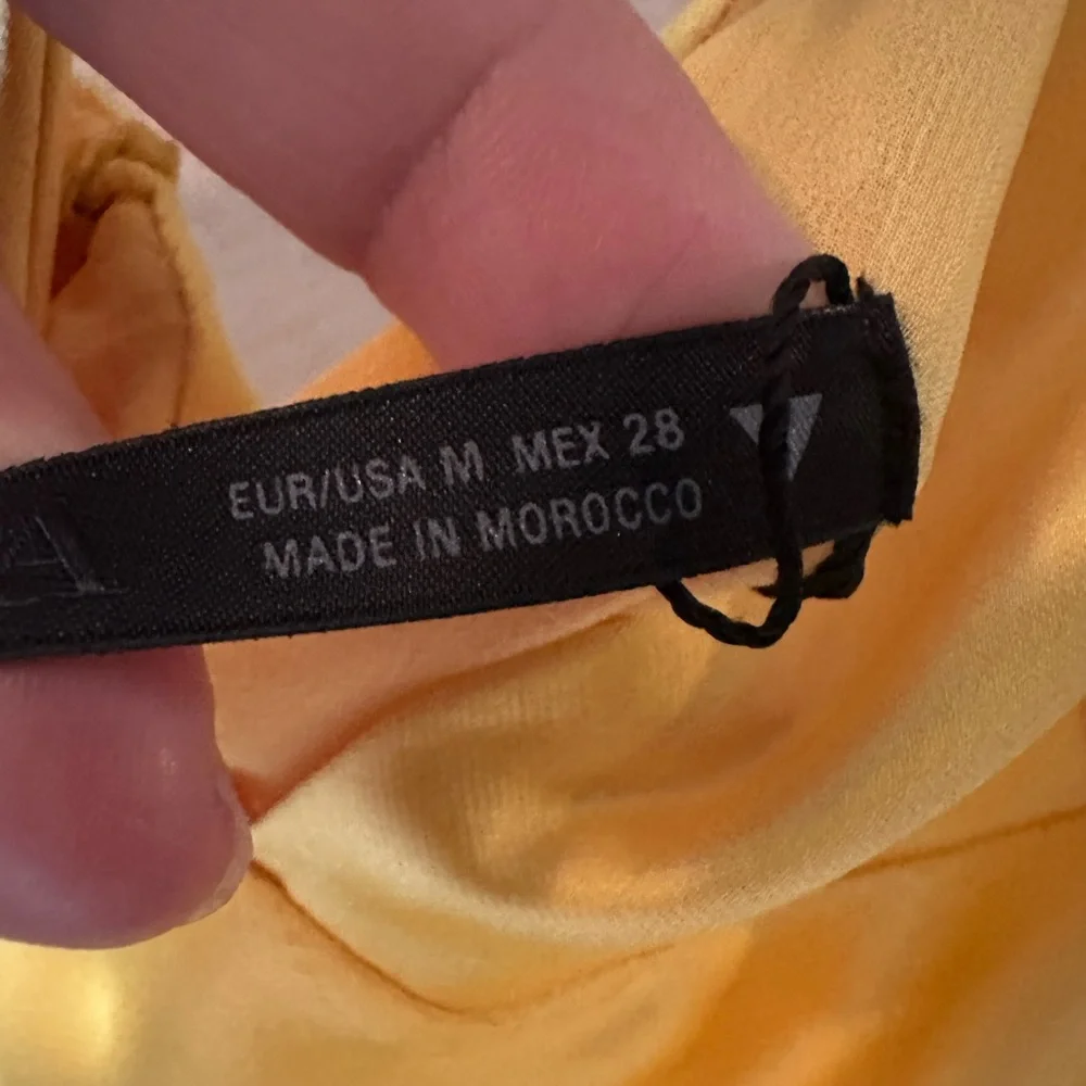 NWT Zara Yellow Maxi Dress - Picture 9 of 9